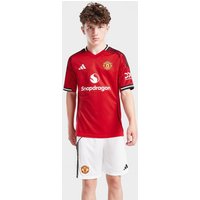 adidas Manchester United FC 2025/26 Heim Shorts Kinder, Weiß