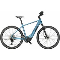 KTM MACINA CROSS CX 810 STEEL BLUE MATT (BLACK+SILVER) 28" 800 Wh Diamant