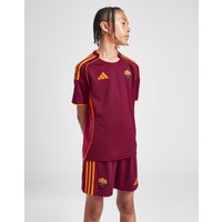 adidas AS Rom 2025/26 Heim Shorts Kinder, Rot