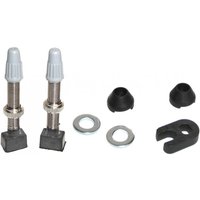 Mariposa Caffélatex Tubeless Ventil 40mm Aluminium Paar silber