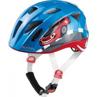 Alpina Kinderhelm Ximo Flash red car 47 bis 51cm