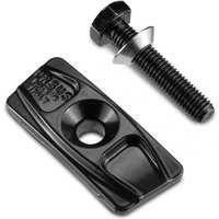 Ständer Adapterplatte Ursus schwarz,f.Zweibeinständer,SchraubeM10x75