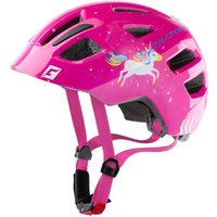 Cratoni Kinderhelm Maxster Kid Einhorn pink glanz S/M 51 bis 56cm