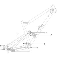 Nicolai Ersatzteile G13 Rahmen