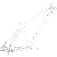 Nicolai Ersatzteile Argon GTB Rahmen