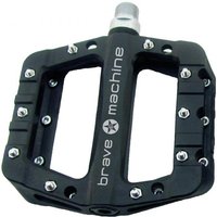 Brave Classics Plattformpedal DIRT LIGHT NYLON schawarz