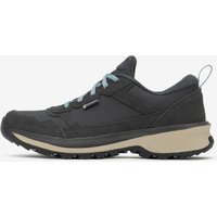 Wanderschuhe Damen wasserdicht Leder Wandern - NH500 grau