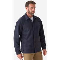 Fleece-Überhemd 100 blau