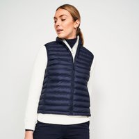Damen Golf wattierte Weste - MW500 marineblau