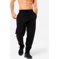 Jogginghose Herren warm - schwarz