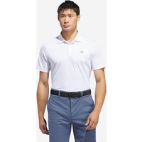 Herren Golf Poloshirt kurzarm - ADIDAS weiss