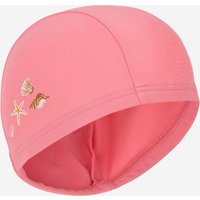 Badekappe Stoff Baby - Shell rosa
