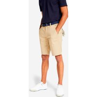 Herren Golf Bermuda Shorts Baumwolle - MW500 beige