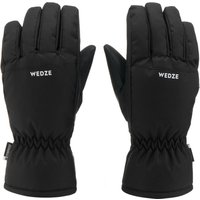 Skihandschuhe Kinder warm wasserdicht - 100 schwarz