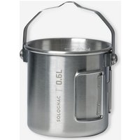 Tasse 600 ml Bushcraft Camping rostfreier Stahl