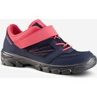 Wanderschuhe Kinder Gr.24–34 mit Klettverschluss Wandern - NH100 rosa