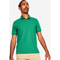 Herren Poloshirt kurzarm Baumwolle/Polyester - MW500 grün