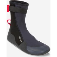 Slipper 500 3 mm Kinder schwarz rot