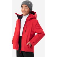Skijacke Kinder warm wasserdicht - 500 rot
