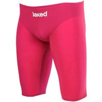 Magentafarbener Herren-Badeanzug aus synthetischem Material zum Schwimmen