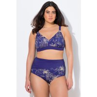 Damen Bikini Palmen ohne Softcups Träger verstellbar recycelt