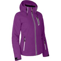 Damen Skijacke wattiert, 20000 mm Wassersäule Violett