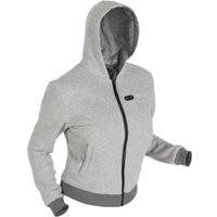 Beheizter Damen Hoodie Dual Heating Grau