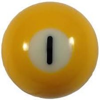 Einzelne - Ersatz Aramith Pool Billard Kugel "Premier" - Nummer 1 in 57,2mm