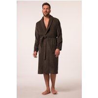 Herren bis 7XL Herren-Bademantel Morgenmantel Baumwoll-Frottee Gürtel & Taschen
