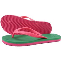 Unisex flip*flop originals*color block Zehentrenner Smaragdgrün / Pink