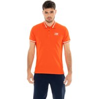 Herren-Poloshirt mit Leone Basic-Kragen