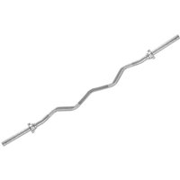 Curlstange - Langhantel Curlstange - 120 cm - Schraubverschluss - 30 mm