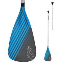 Verstellbares SUP-Paddel, 2-teilig (160–220 cm) – Instinct Blau