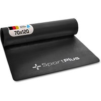 SportPlus Unterlegmatte 120 cm für Heimtrainer und Fitnessgeräte, bodenschonend