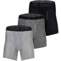 Boxershort Herren 3er Pack Figurbetont-UA PERFORMANCE TECH - SOLID 6 IN 3PK