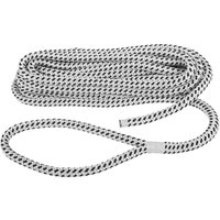 Compass Festmacherleine mit Schlaufe weiß/schwarz