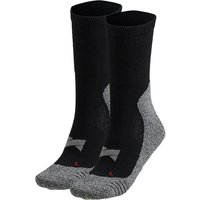 Xtreme – Wandersocken Unisex – Multi Schwarz – 2 Paar – Wandersocken Herren