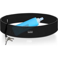 Formbelt Laufgürtel mit 350ml Flasche & Handyfach COMBO – Schwarz