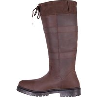Wasserdichte Outdoor-Reitstiefel aus Leder BR Equitation Country nubuck