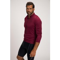 Herren Rad-Trikotjacke Bikewear Langarm QuickDry Rückentasche