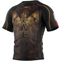 Kurzarm-Rashguard für Herren für MMA EXTREME HOBBY BUSHIDO
