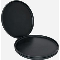 Bo-Camp Industrial collection Essteller Patom 4 Stück Anthrazit