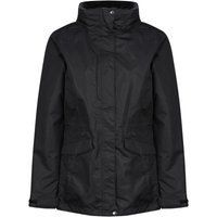 Damen Regenjacke Wasserdicht - Benson Iii, schwarz