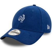New Era & France Rugby 9forty Samt-cap Blau
