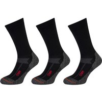 Thermosocken Techno Boston 3er-Pack Schwarz