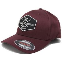 Baseball Cap - Unisex / Elastischer Sitz (Bordeaux)