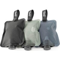 Matador FlatPak Toiletry Bottle 3-Pack (blue, charcoal, green)