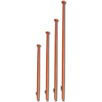 Fahnenmast aus lackiertem Holz