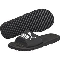 Purecat Slide Badeschuhe Erwachsene PUMA Black White