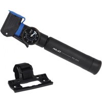 XLC 2 Wege Mini-Pumpe Manometer PU-D04 Dualkopf